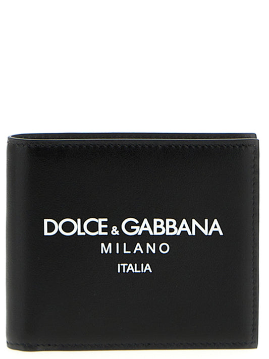 Dolce & Gabbana Men Logo Print Wallet