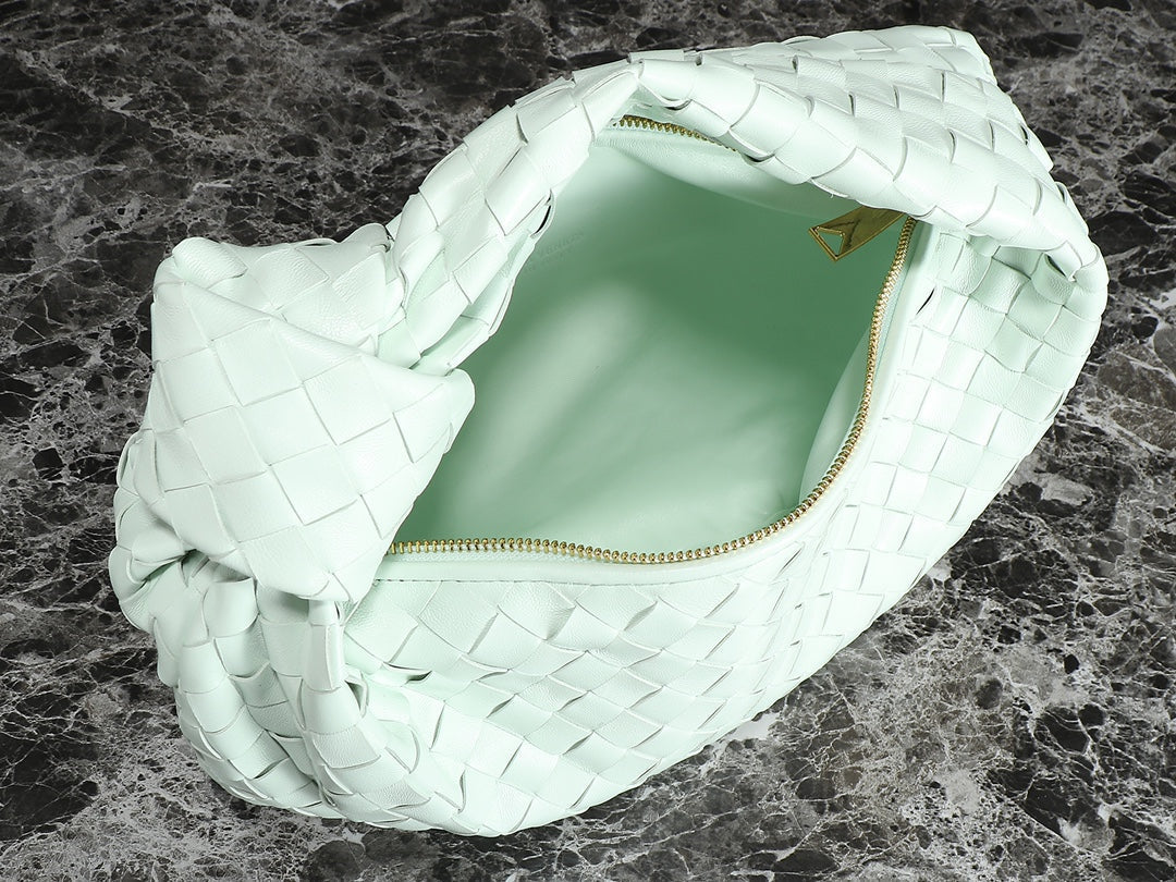 Bottega Veneta bv teen jodie 36cm light cloud blue lambskin