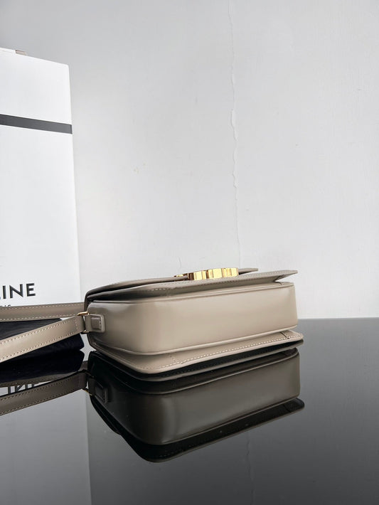 Celine TRIPHOME TEEN 22 PEBBLE GREY COWHIDE