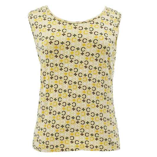 Celine 2000s C Macadam cotton tank top #L