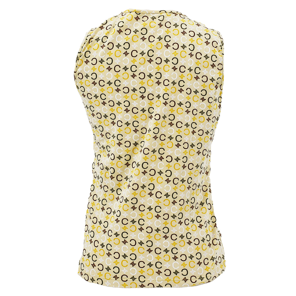 Celine 2000s C Macadam cotton tank top #L