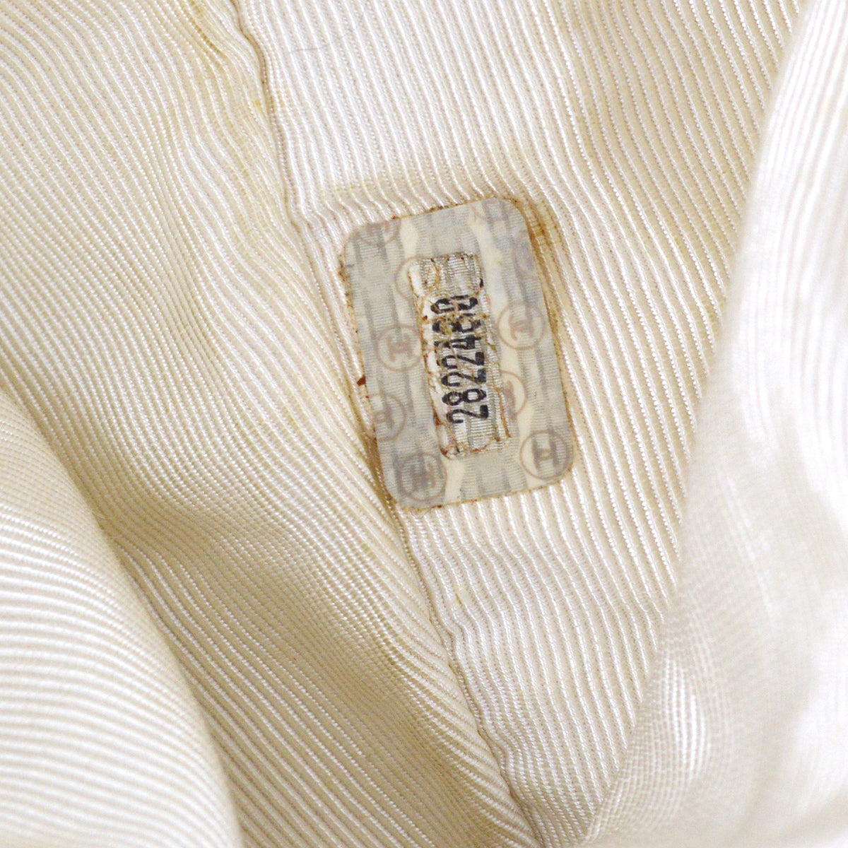 Chanel Backpack Bag Ivory Terry Cloth
