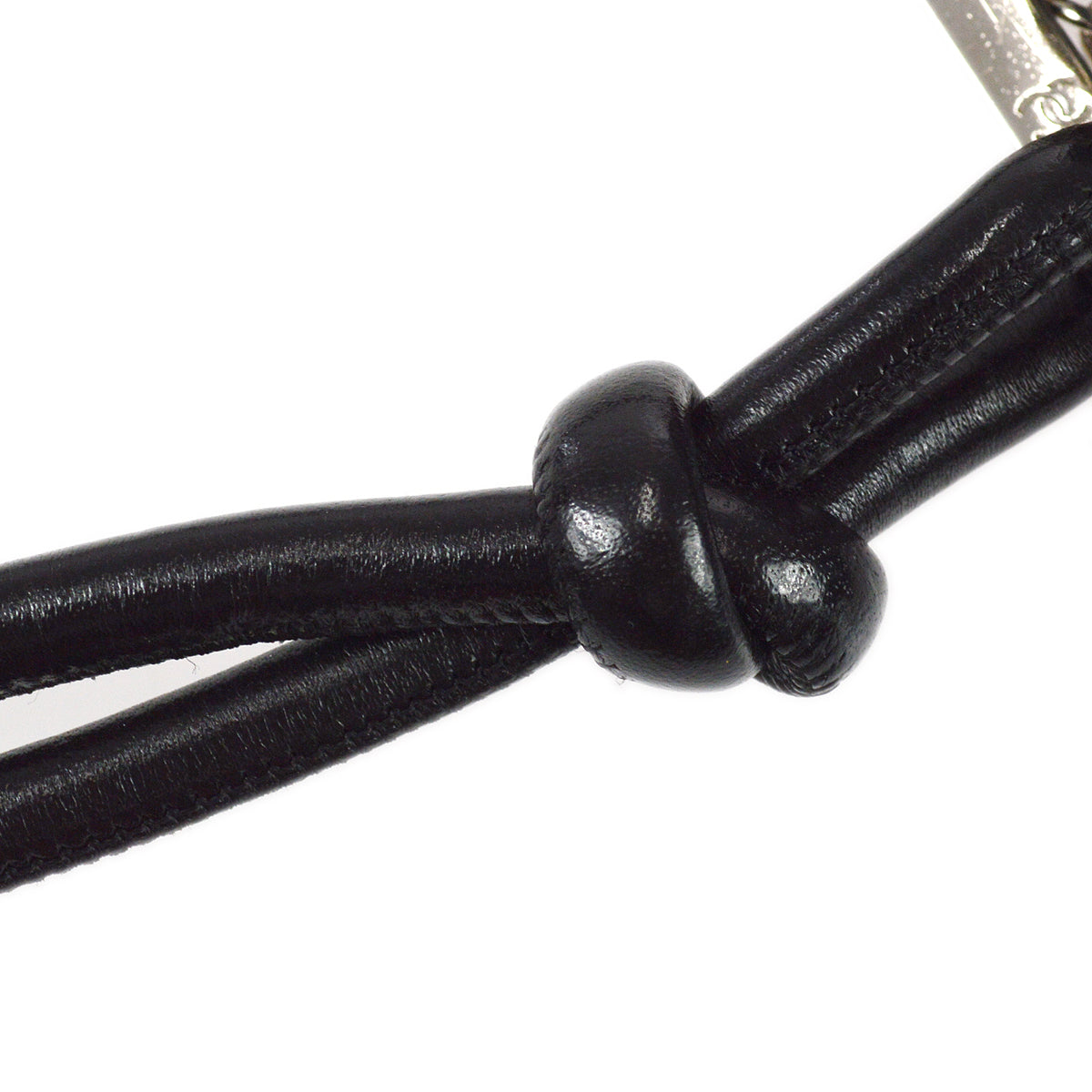 Chanel Cambon Ligne Shoulder Bag Black Calfskin