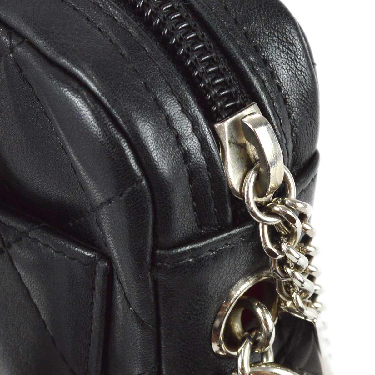 Chanel Cambon Ligne Shoulder Bag Black Calfskin