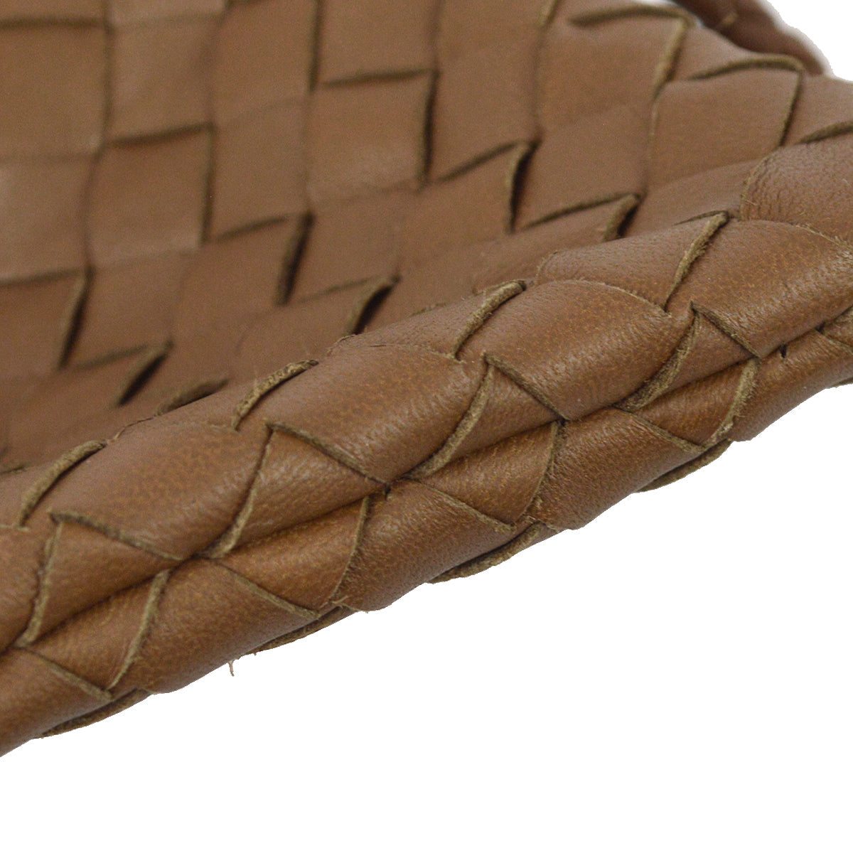 Bottega Veneta Brown Intrecciato Phone Case