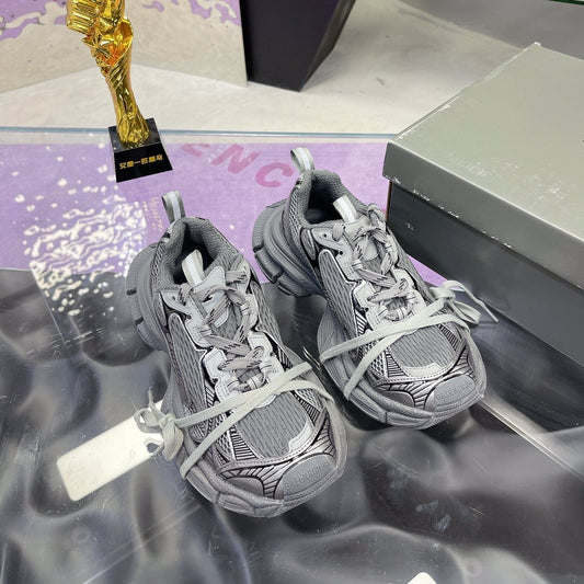 Balanciaga 3XL SNEAKER IN ALL GRAY MESH AND POLYURETHANE