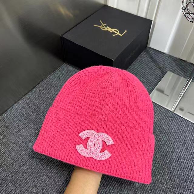 CHANEL BEANIE WOOL FABRIC