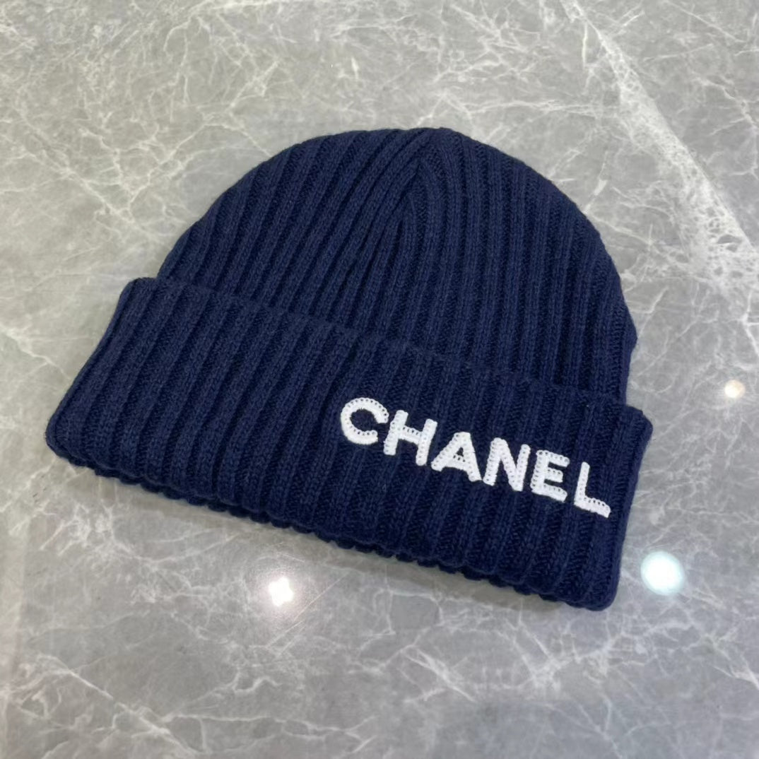CHANEL BEANIE WOOL FABRIC
