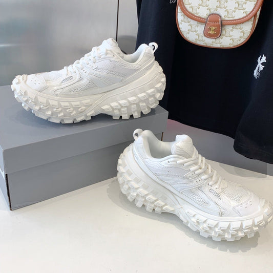 Balanciaga CHUNKY SNEAKERS IN WHITE POLYURETHANE, POLYESTER AND NYLON