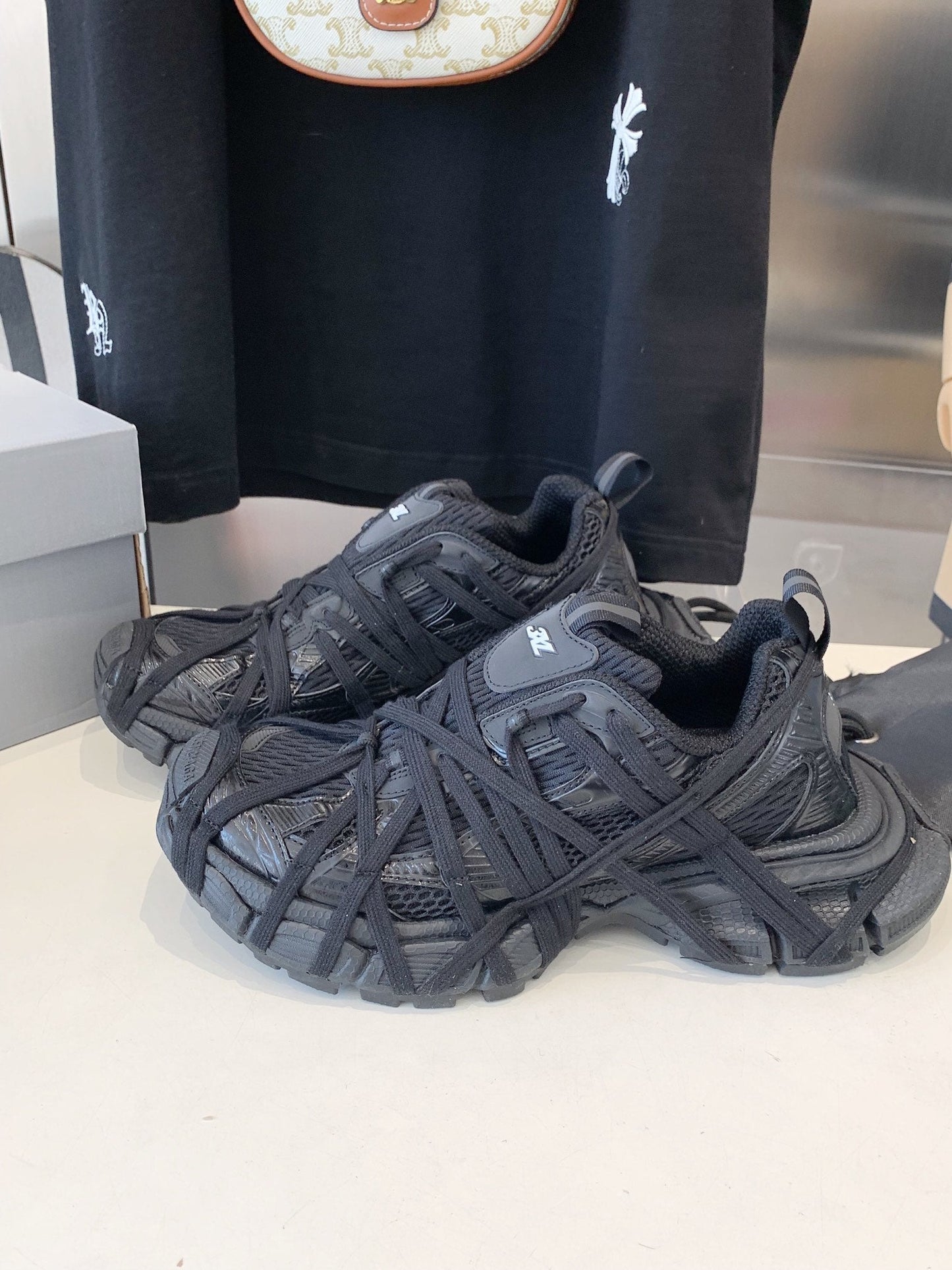 Balanciaga 3XL EXTREME LACE BLACK SNEAKER BLACK