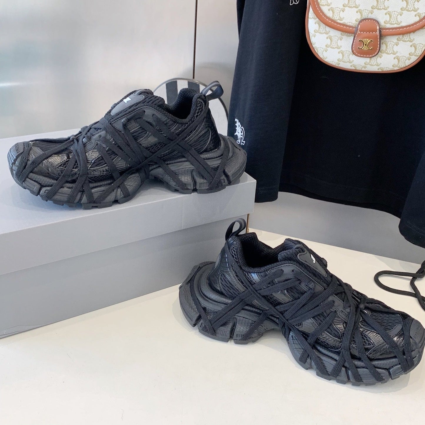 Balanciaga 3XL EXTREME LACE BLACK SNEAKER BLACK