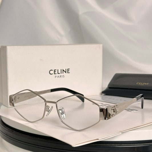 Celine TRIOMPHE SUNGLASSES CL4S254 IN METAL
