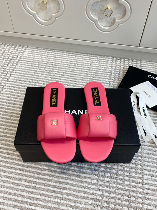 CHANEL 25 Mule Calfskin