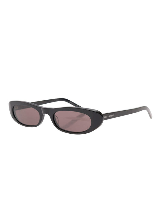 Saint Laurent Women 'Sl 557' Black Cat-Eye Sunglasses In Acetate Woman