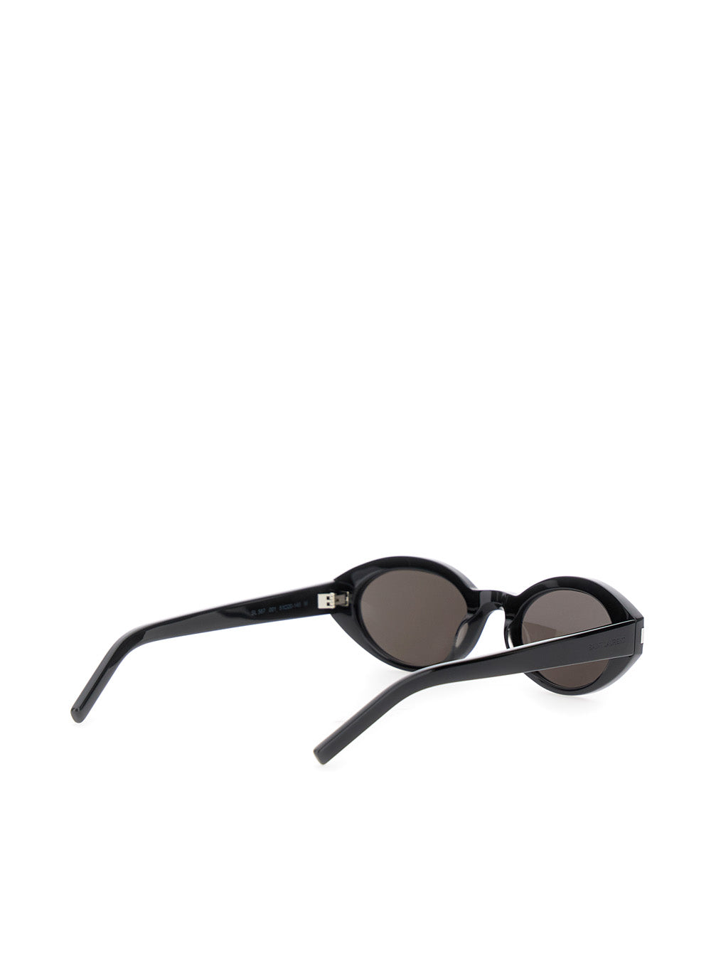 Saint Laurent Women 'Sl 567' Black Sunglasses With Logo Temples In Acetate Woman