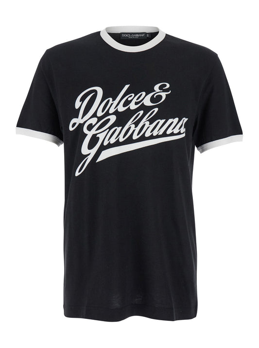 Dolce & Gabbana Men Logo Corsivo Grande
