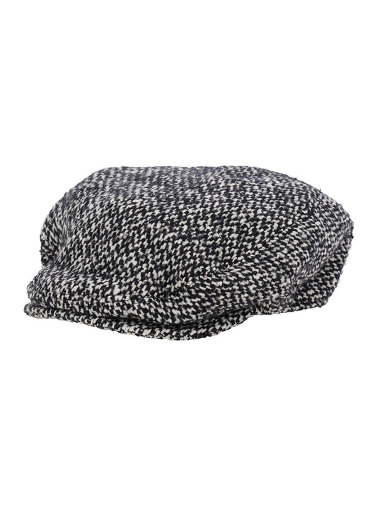 Dolce & Gabbana Men Grey Hat With Short Brim In Wool Blend Man