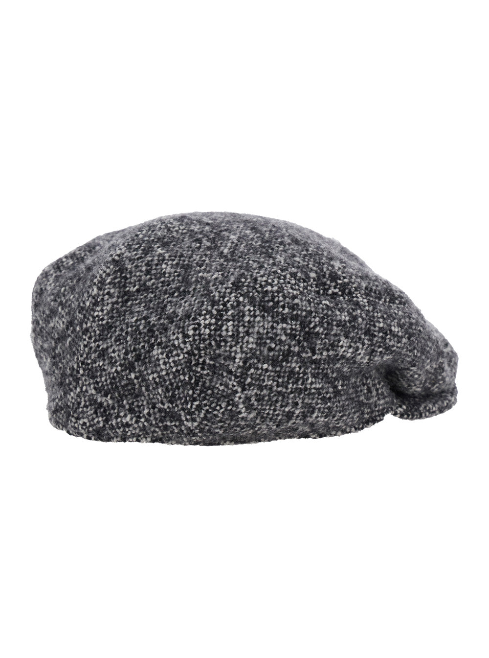 Dolce & Gabbana Men Grey Hat With Short Brim In Wool Blend Man