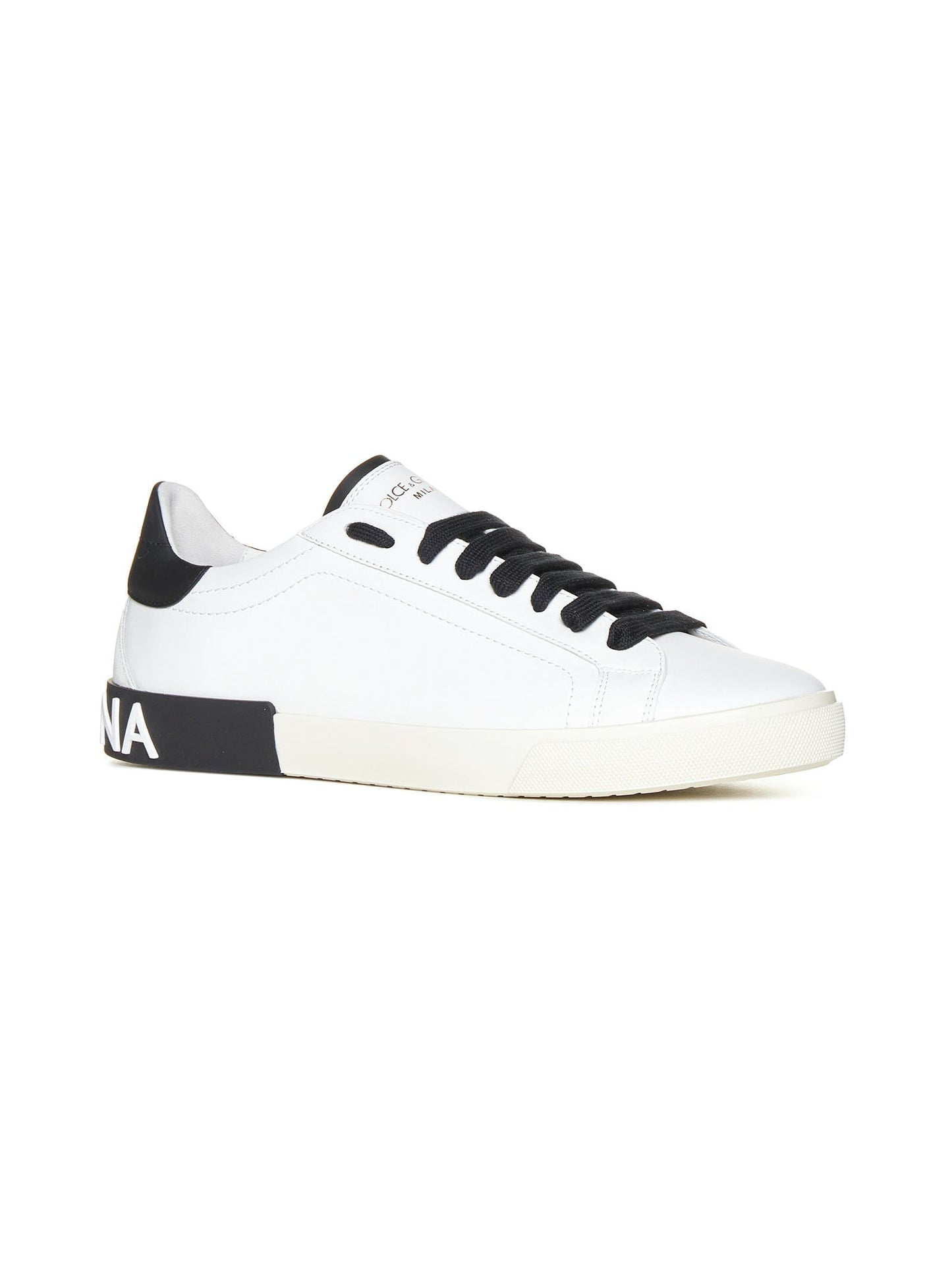 Dolce & Gabbana Men Portofino Leather Sneakers <Br/>