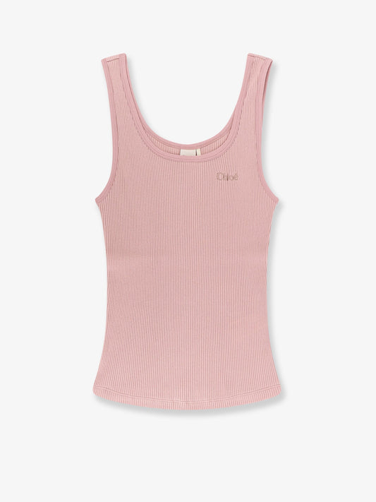 Chloe' Women Ribbed Cotton Top