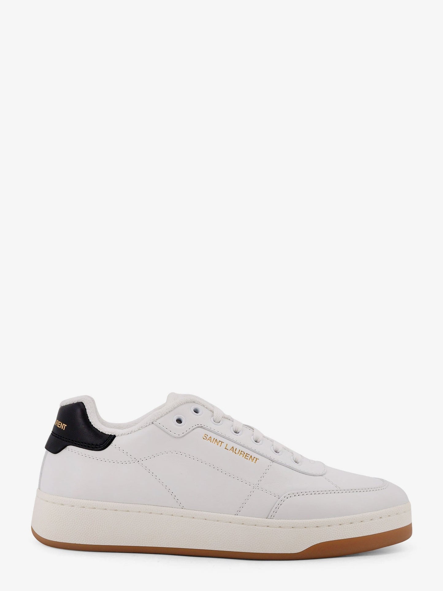 Saint Laurent Men Leather Sneakers