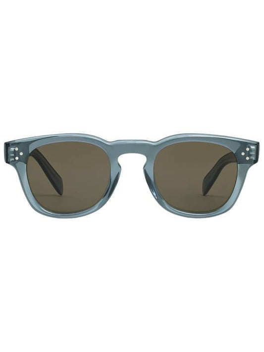 CELINE Black Frame 42 Sunglasses Transparent Denim