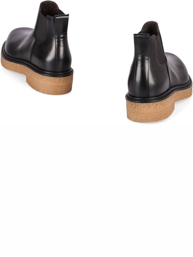 Bottega Veneta Bottega Veneta Haddock Leather Chelsea Boots