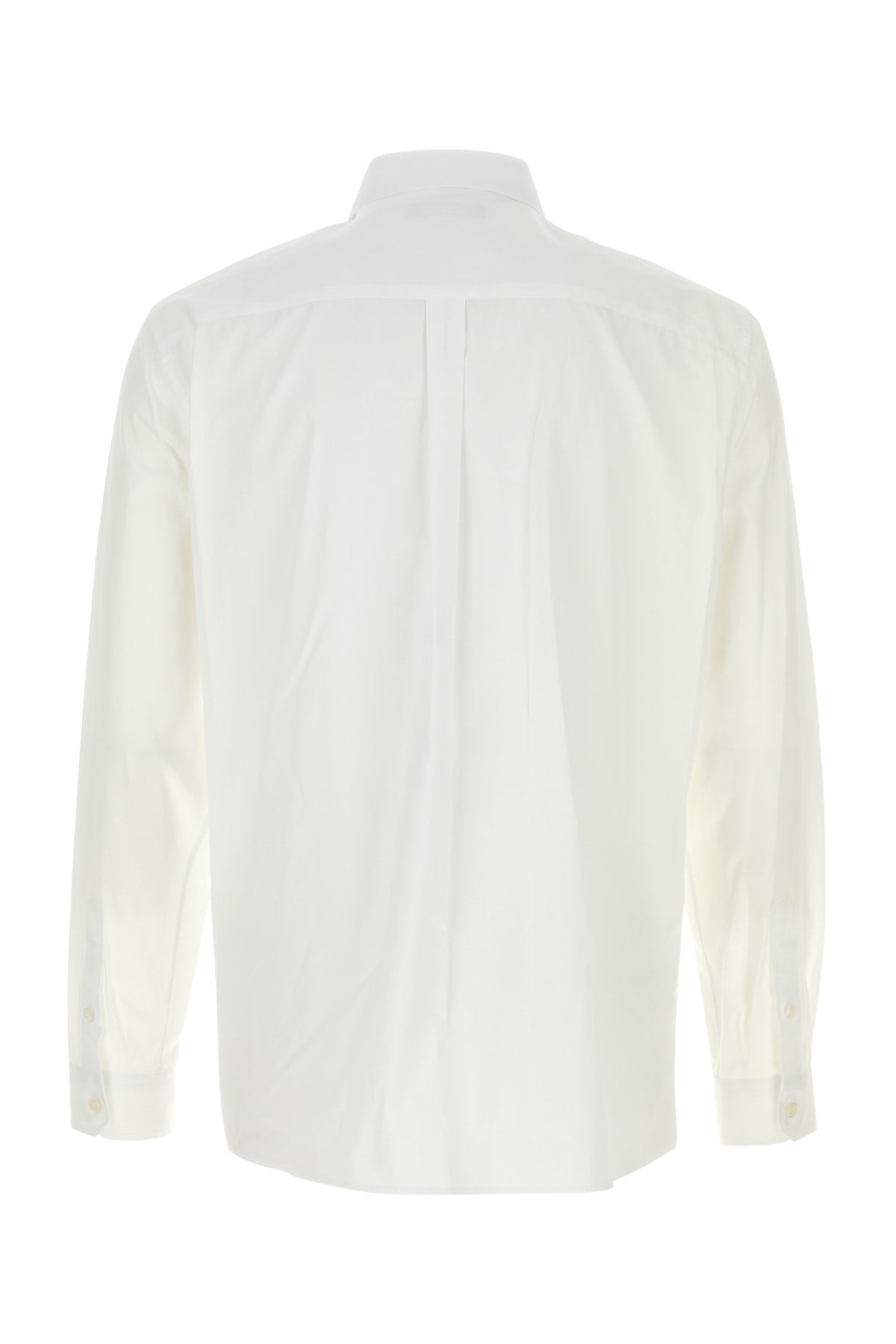 Dolce & Gabbana Men White Poplin Shirt