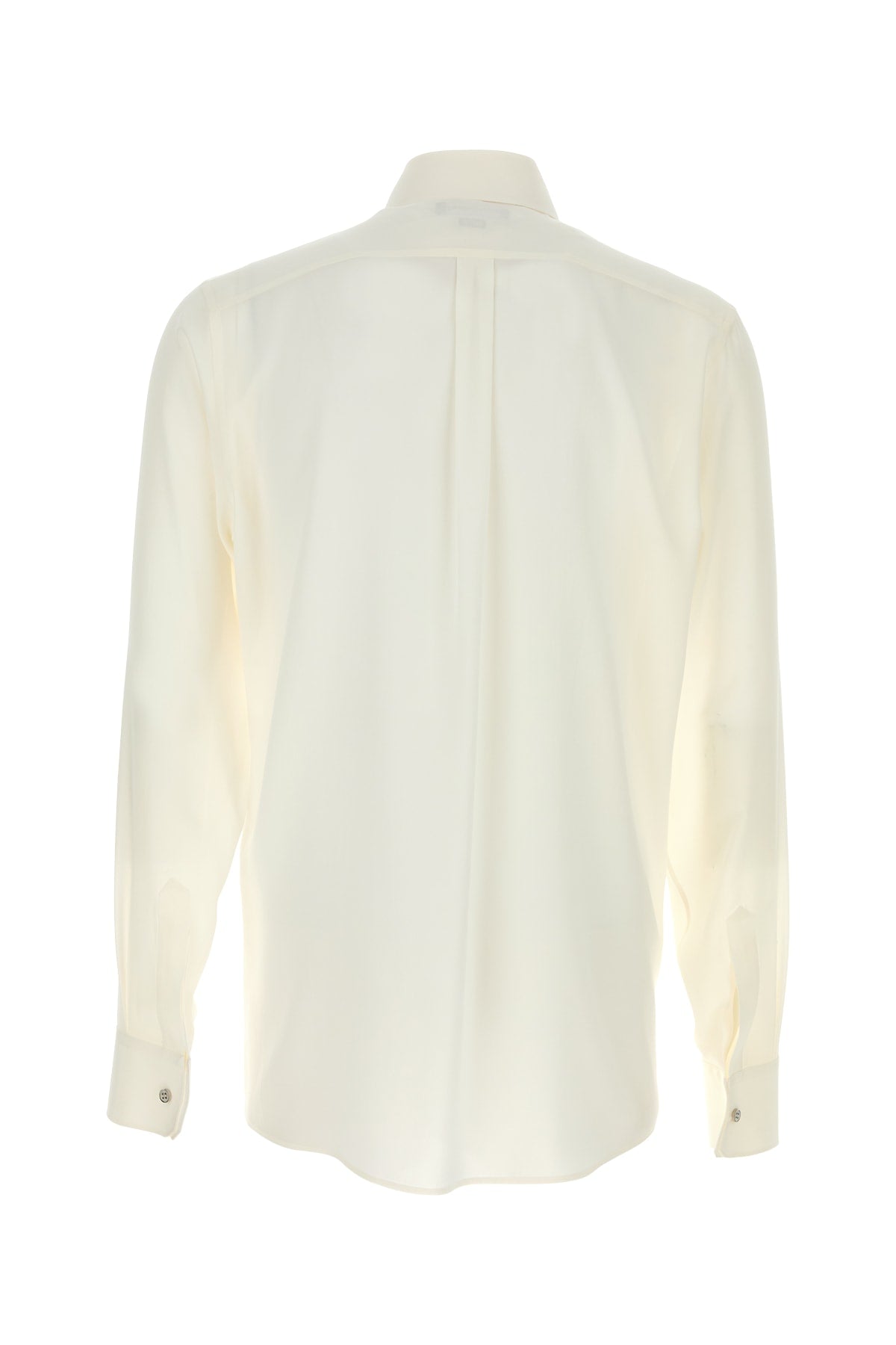 Dolce & Gabbana Men White Crepe Shirt