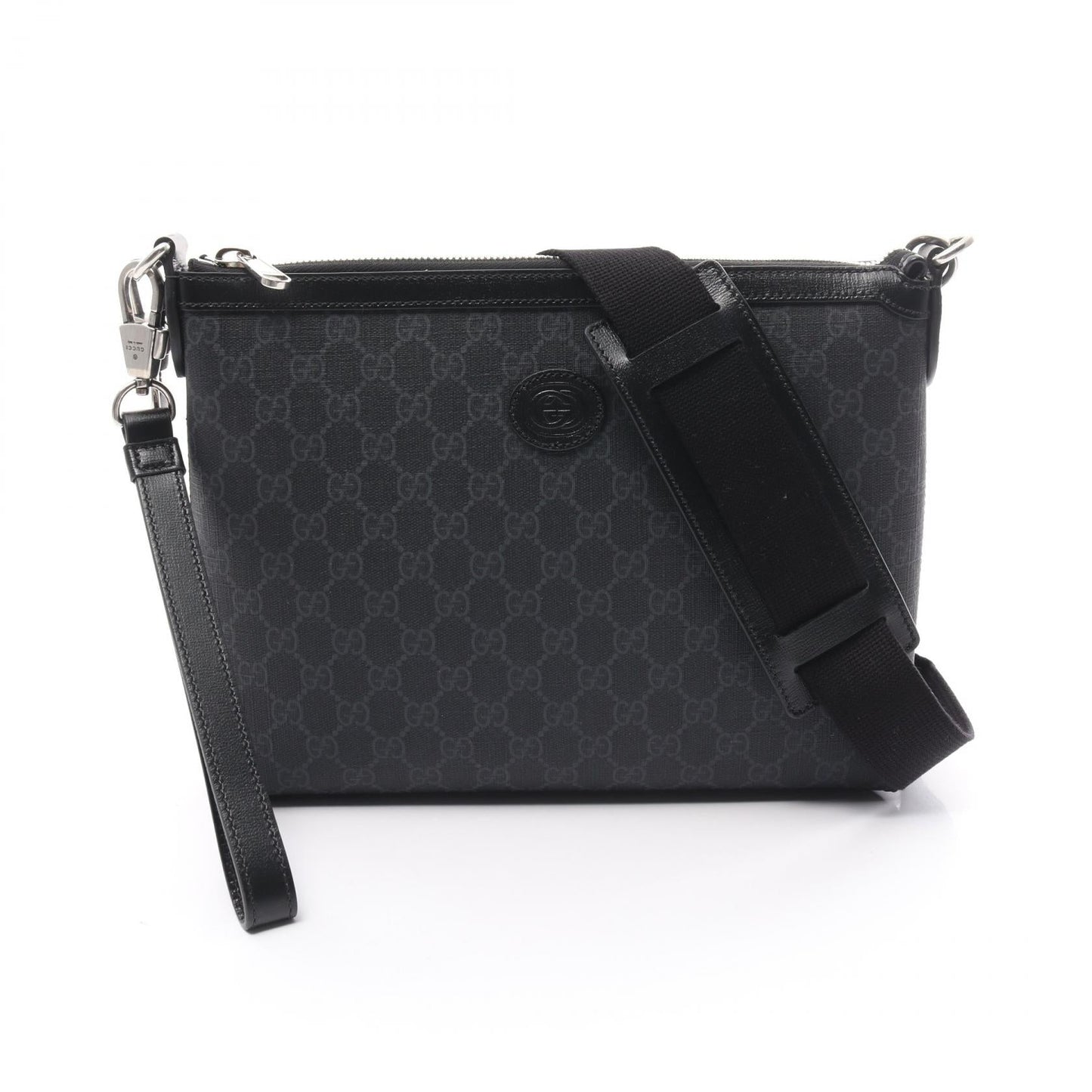 Gucci Interlocking G GG Supreme Coated Canvas Shoulder Bag