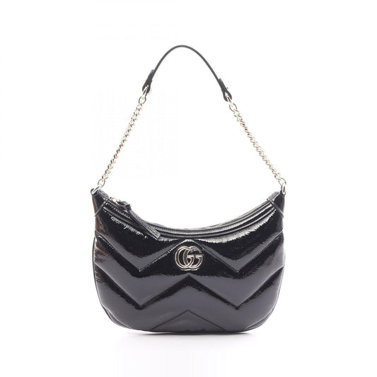 Gucci GG Marmont Patent Leather Shoulder Bag