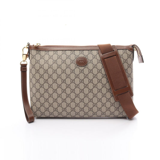 Gucci Interlocking G GG Supreme Coated Canvas Shoulder Bag