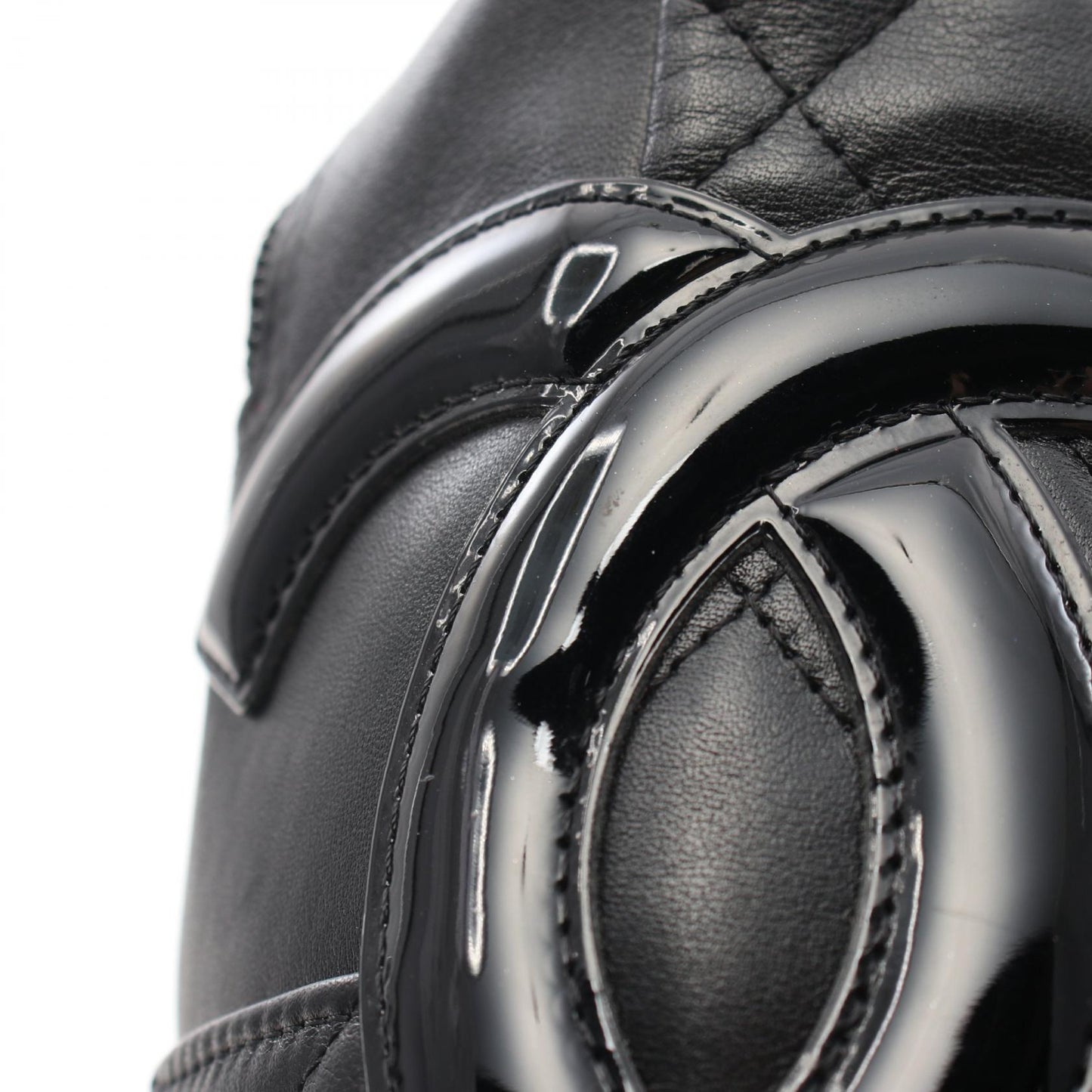 Chanel Cambon Line Leather Bowling Bag A25171