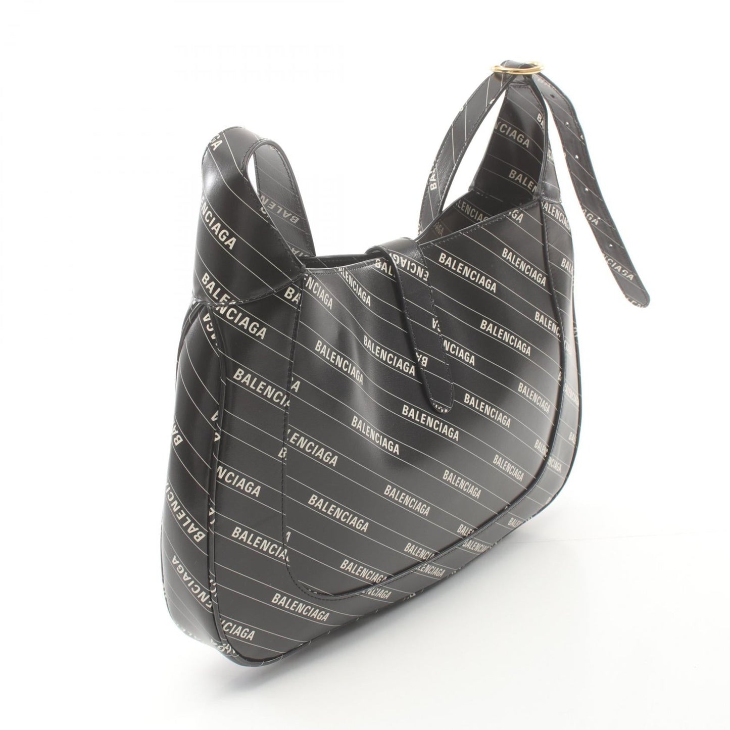 Gucci BALENCIAGA × GUCCI Hacker Jackie 1961 Leather Shoulder Bag