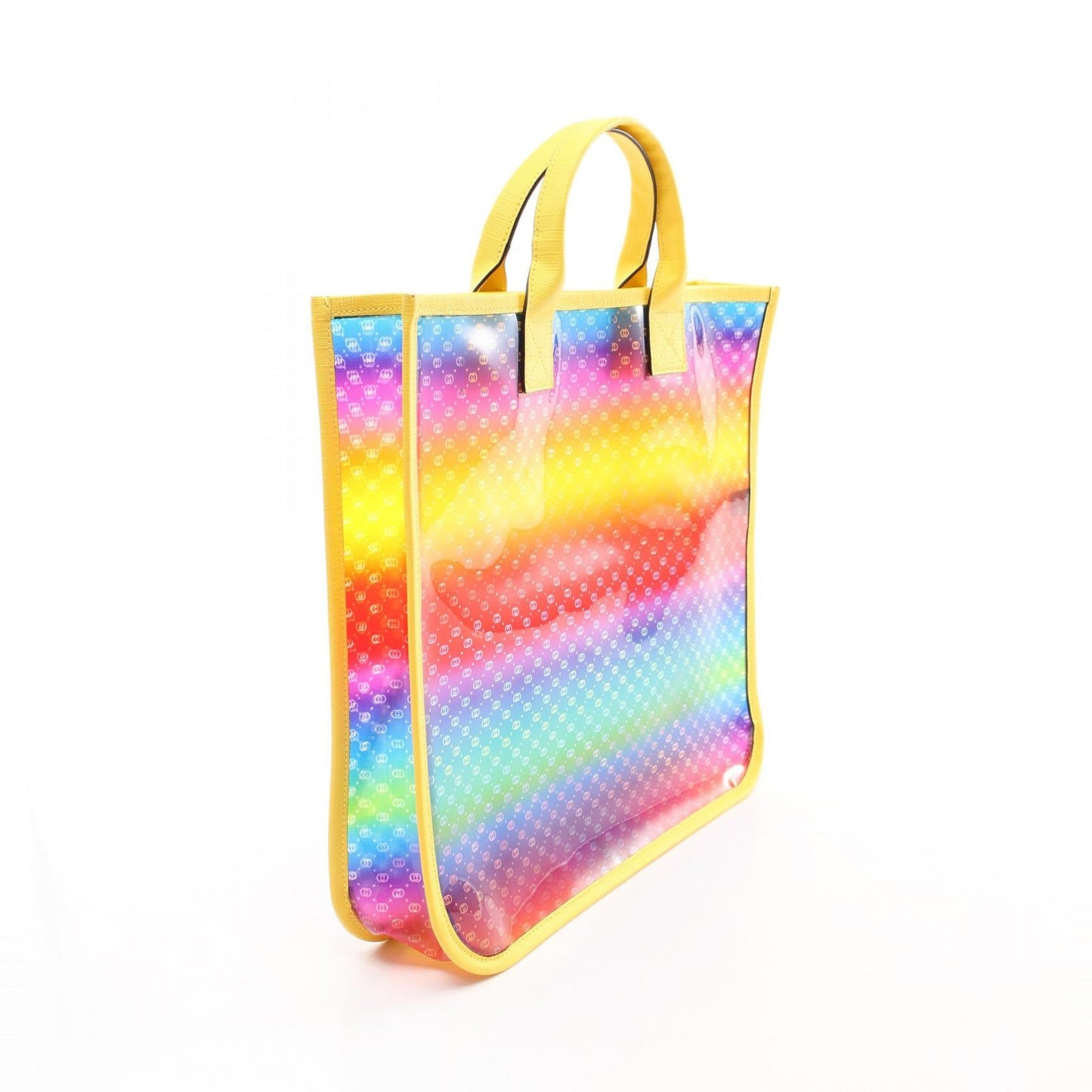 Gucci Gucci Childrens Micro GG Vinyl Leather Tote Bag