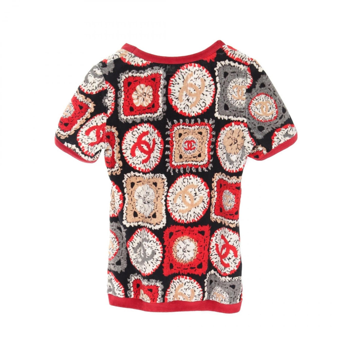 Chanel Velour Top Cotton Sports Line