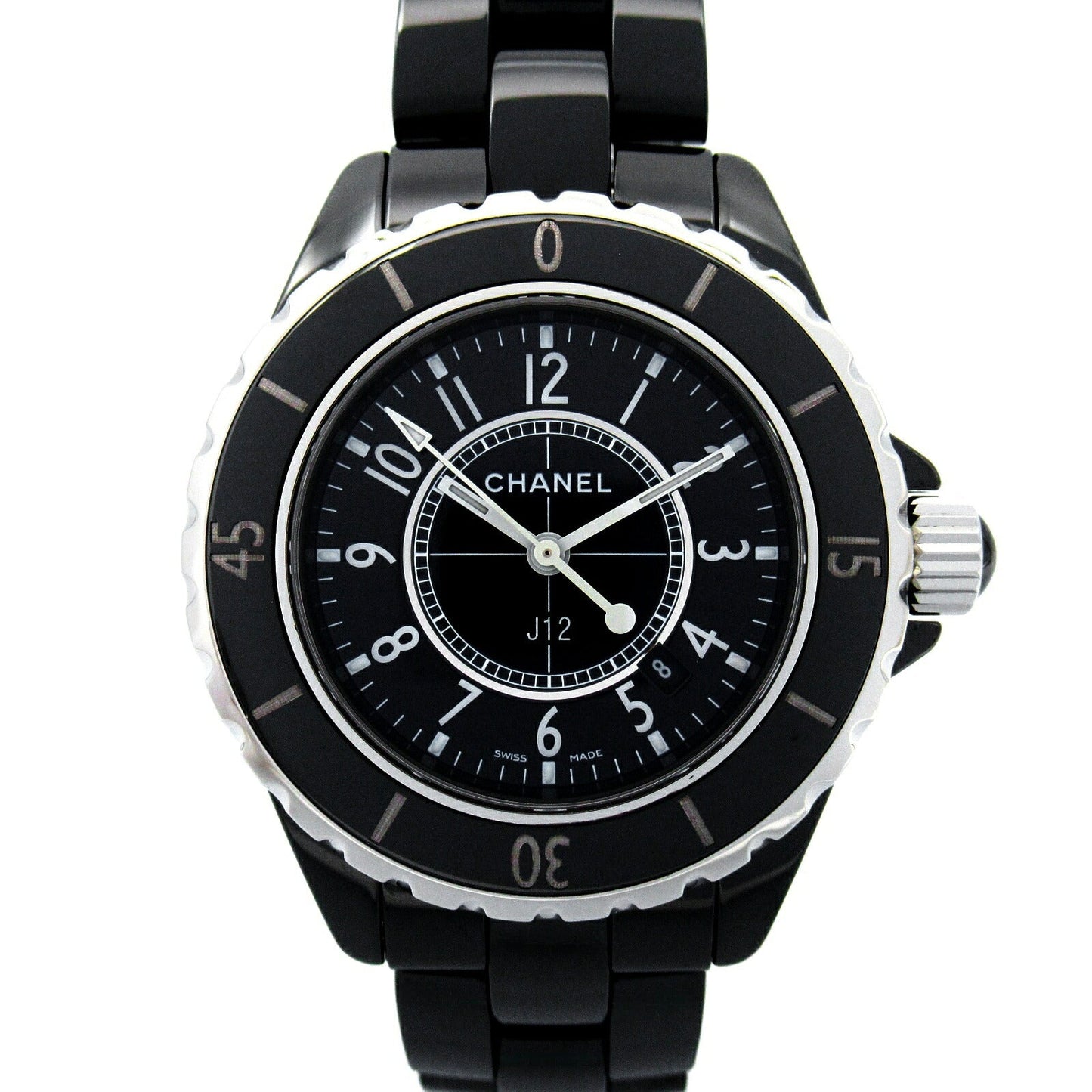 Chanel J12 Ceramic Quartz Watch H0682