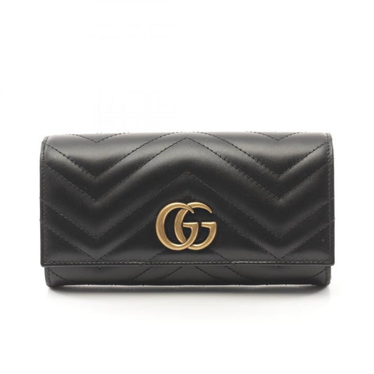 Gucci GG Marmont Leather Long Wallet