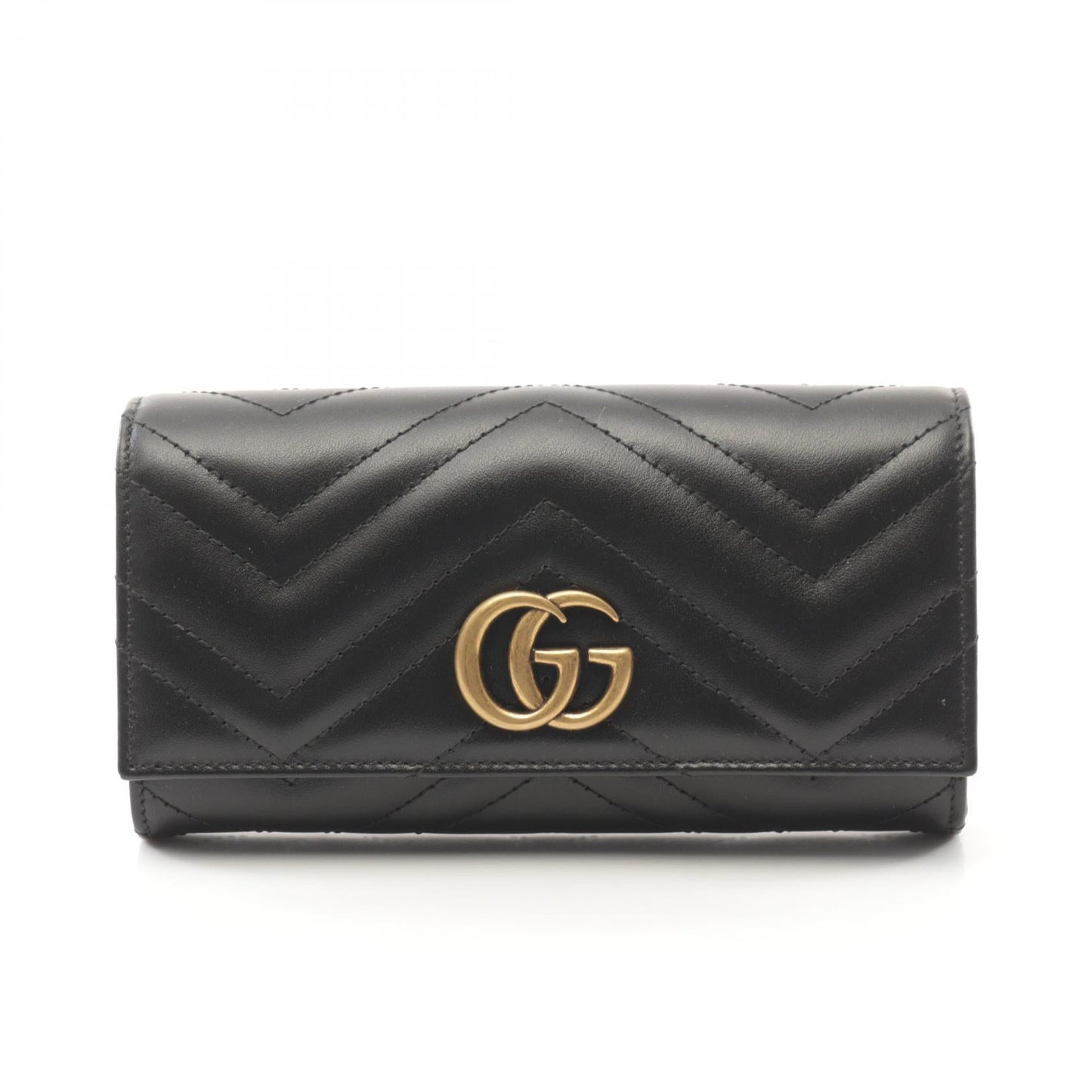 Gucci GG Marmont Leather Long Wallet