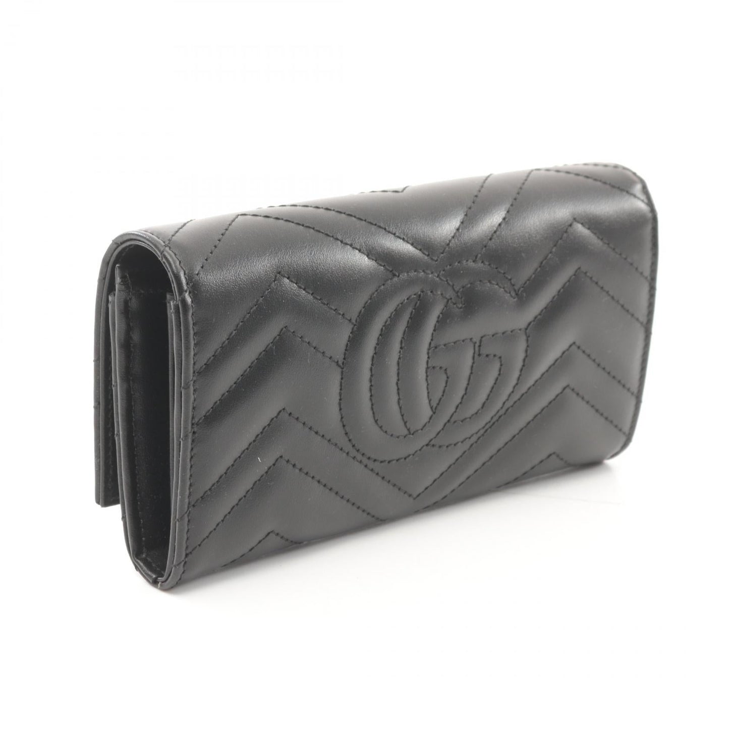 Gucci GG Marmont Leather Long Wallet