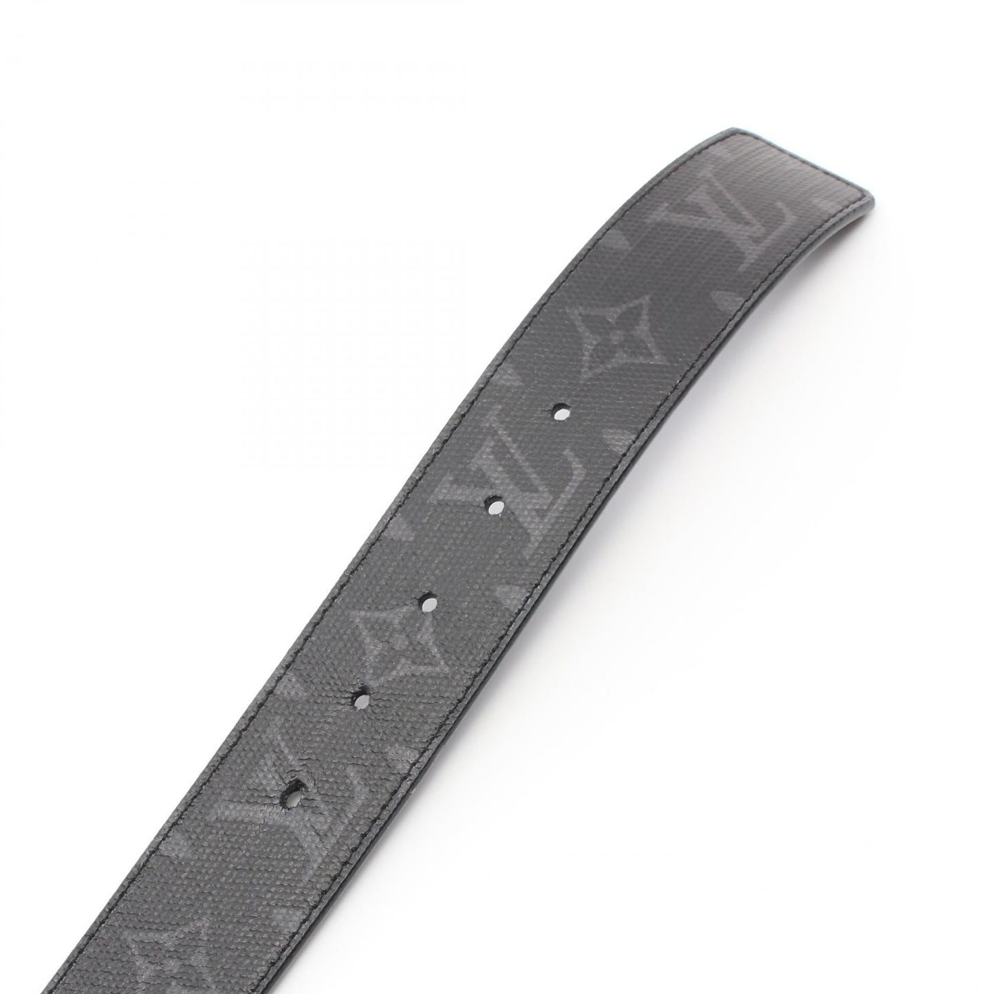 Louis Vuitton LV Initiales Monogram Eclipse Belt