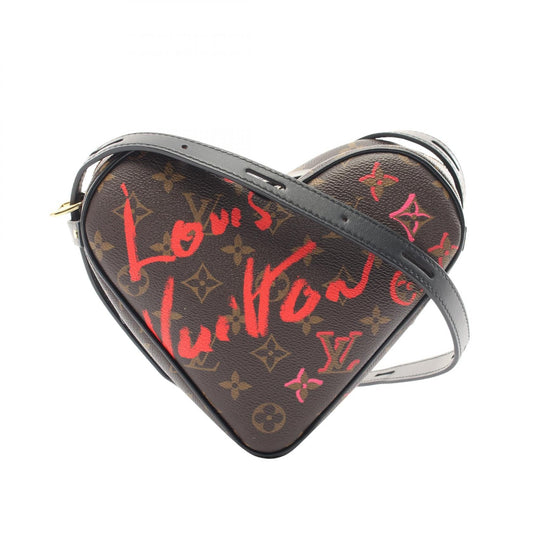 Louis Vuitton Sac Coeur Fall in Love Monogram Coated Canvas Shoulder Bag