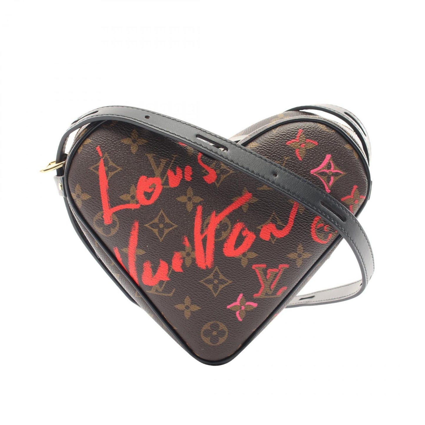 Louis Vuitton Sac Coeur Fall in Love Monogram Coated Canvas Shoulder Bag