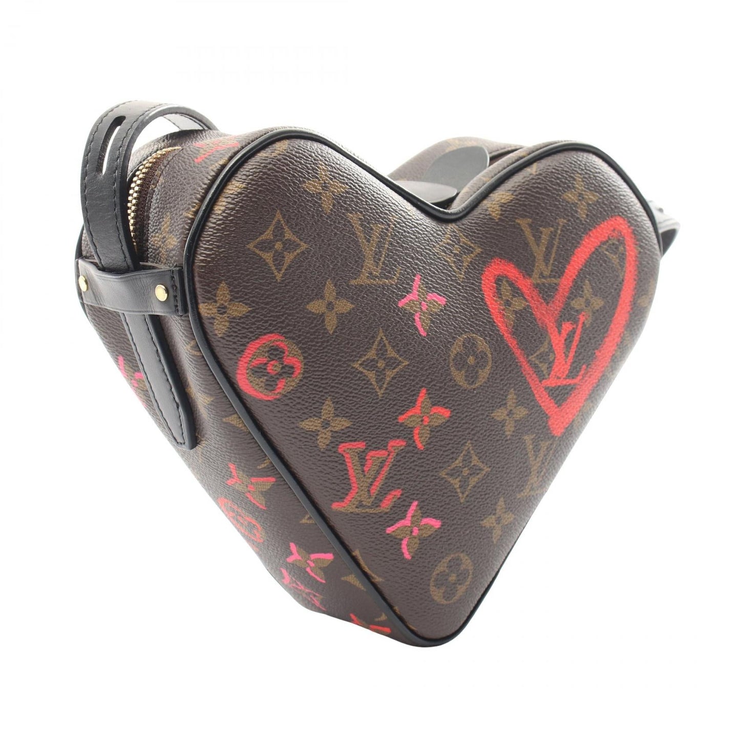 Louis Vuitton Sac Coeur Fall in Love Monogram Coated Canvas Shoulder Bag