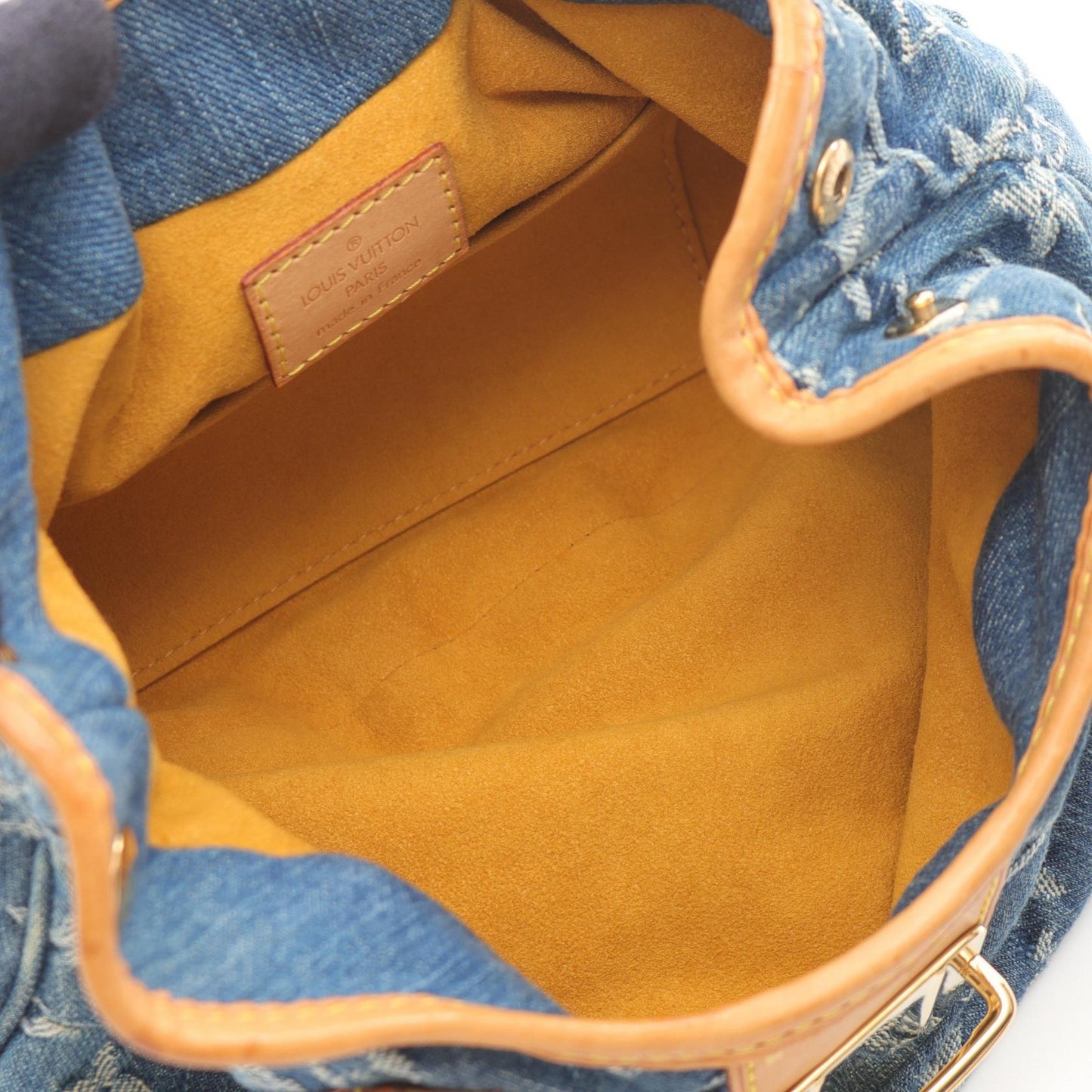 Louis Vuitton Pleaty Monogram Denim Handbag
