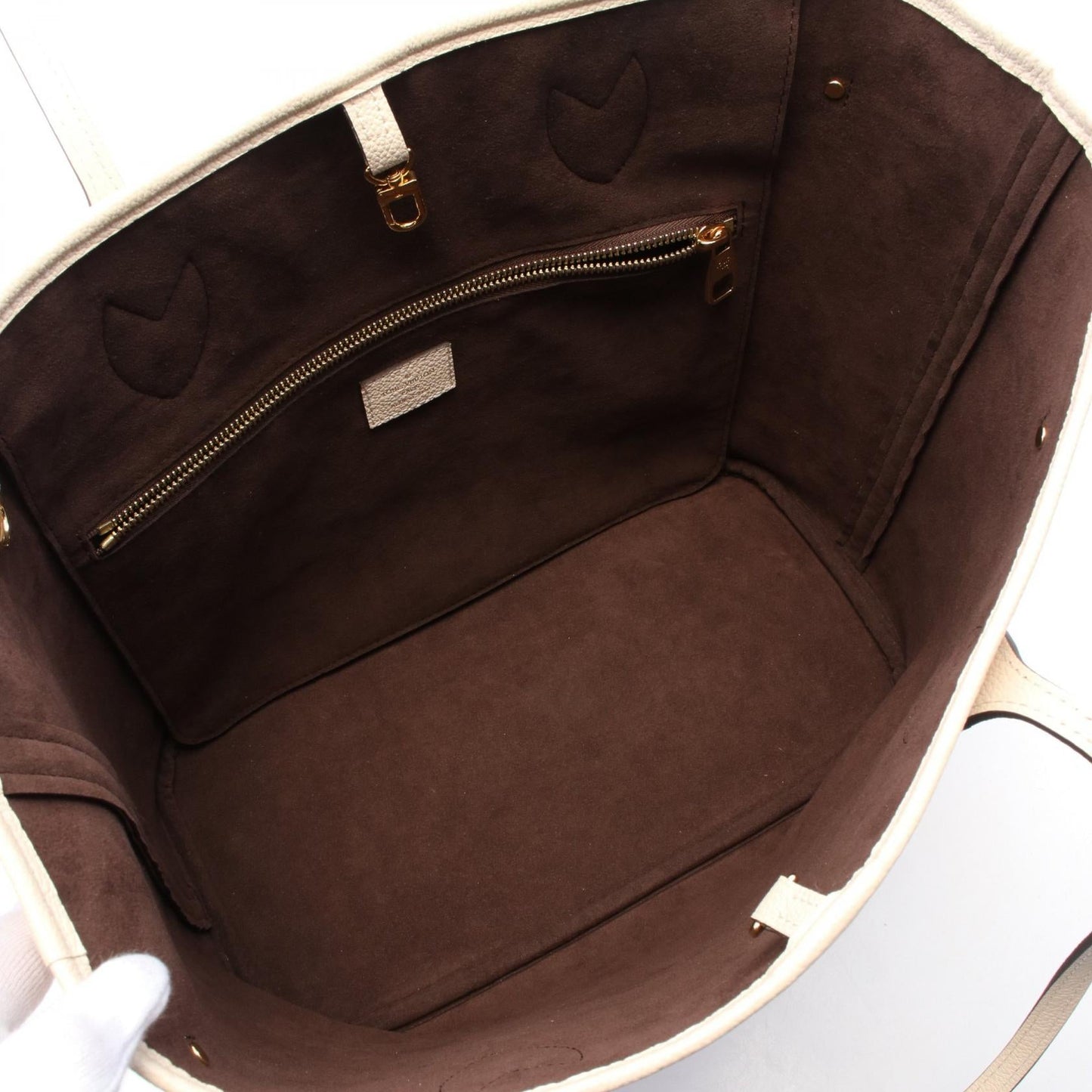 Louis Vuitton Neverfull MM Monogram Empreinte Tote Bag