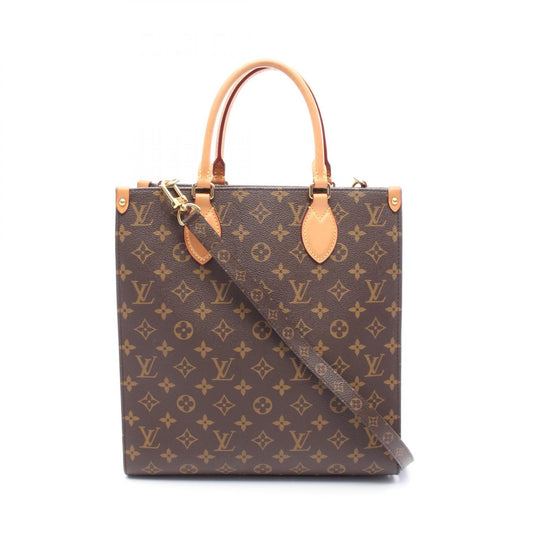 Louis Vuitton Sac Plat PM Monogram Coated Canvas Tote Bag