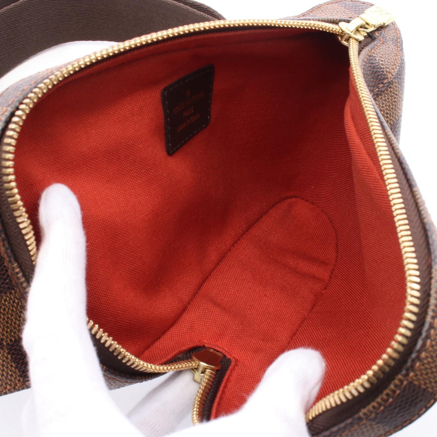 Louis Vuitton Geronimos Damier Ebene Waist Bag