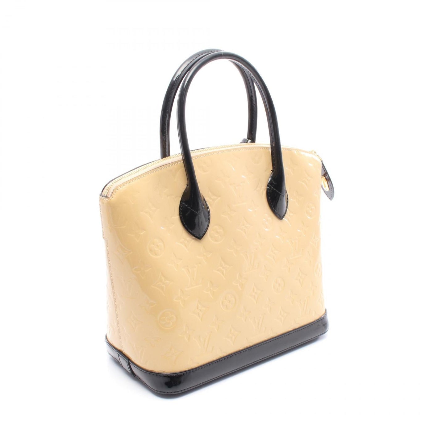 Louis Vuitton Lockit PM Leather Handbag