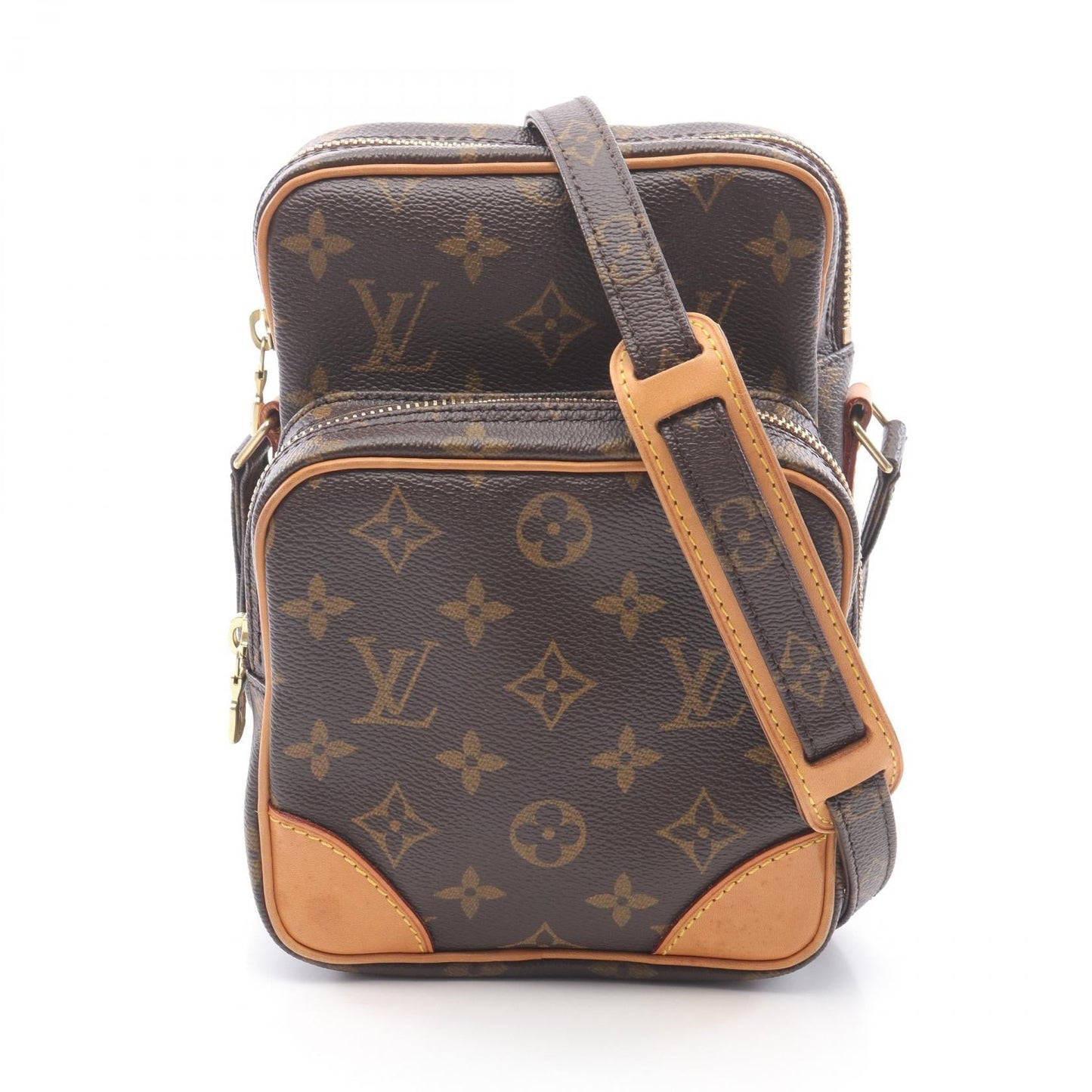 Louis Vuitton Amazon Monogram Coated Canvas Shoulder Bag